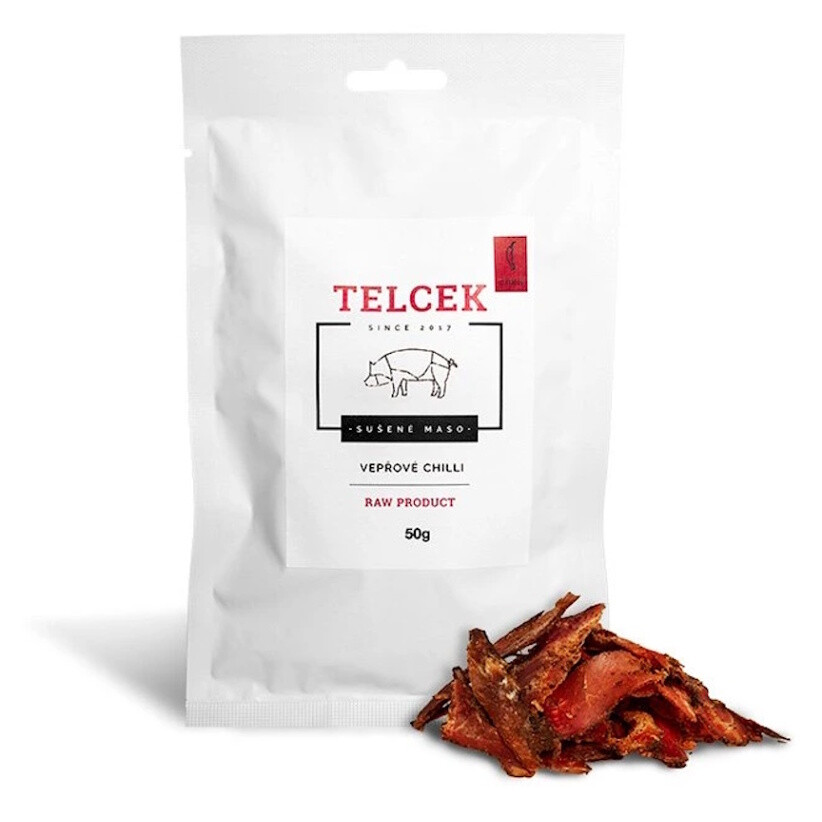 TELCEK Sušené vepřové chilli 50 g
