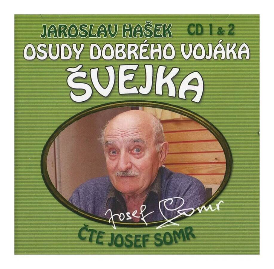 Osudy dobrého vojáka Švejka 1 + 2 (Jaroslav Hašek-Josef Somr) (2 CD)