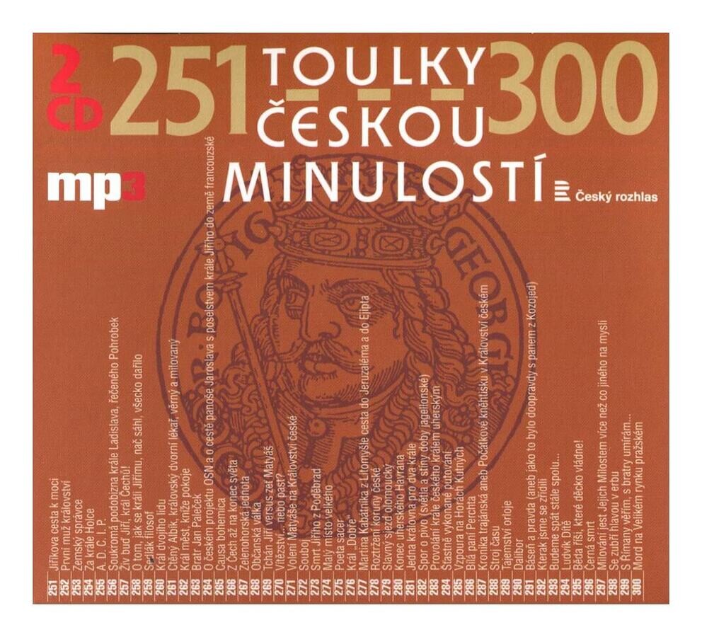 Toulky českou minulostí 0251-0300 (2 MP3-CD)