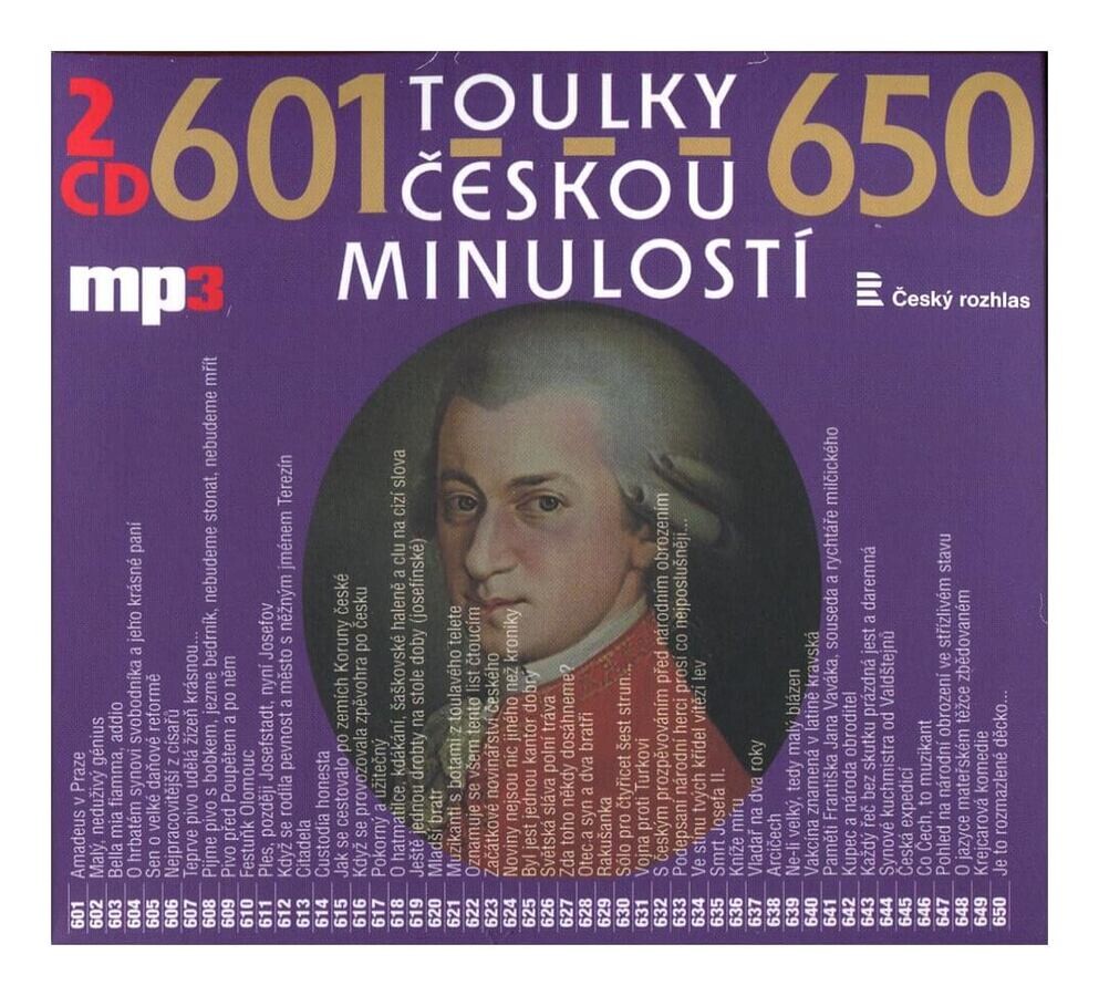 Toulky českou minulostí 0601-0650 (2 MP3-CD)