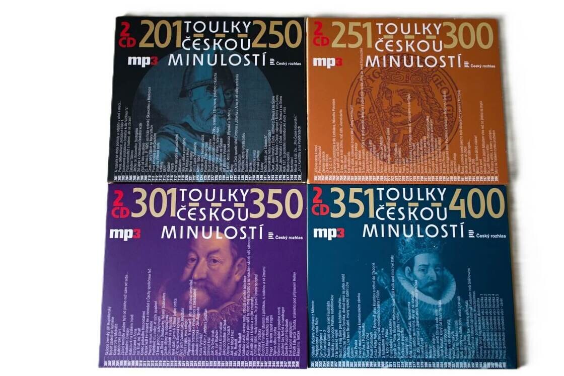 Toulky českou minulostí kolekce 0201-0400 (8 MP3-CD)
