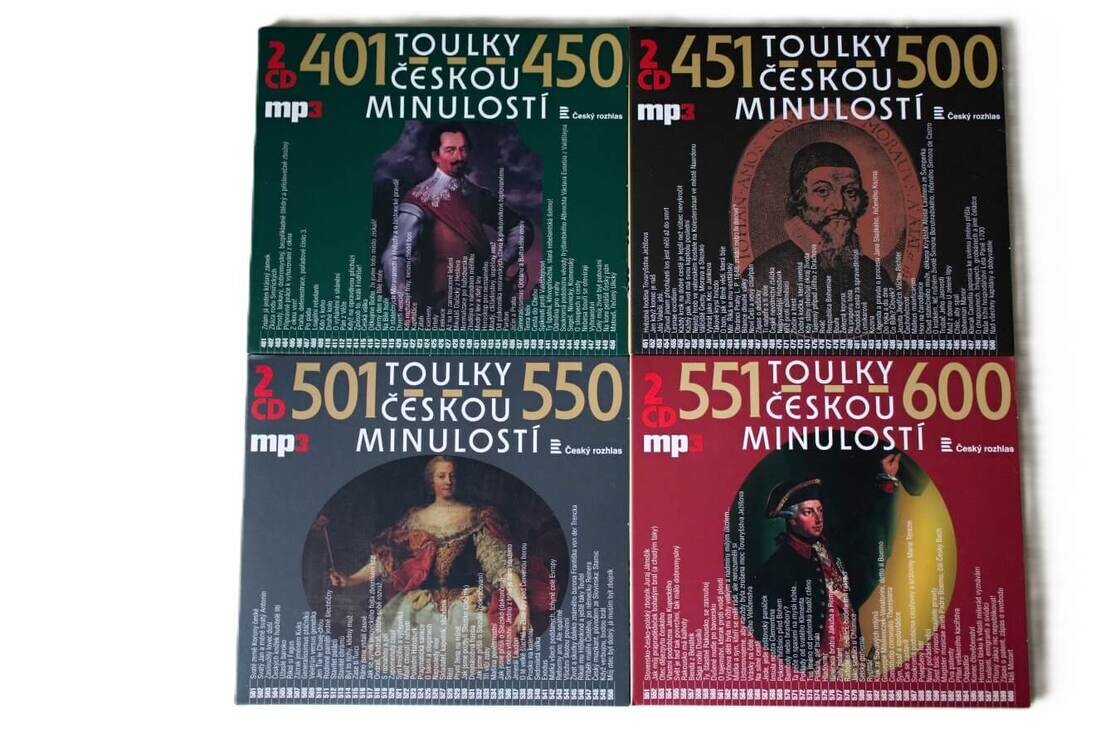 Toulky českou minulostí kolekce 0401-0600 (8 MP3-CD)