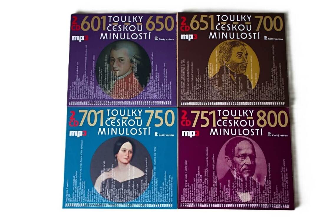 Toulky českou minulostí kolekce 0601-0800 (8 MP3-CD)