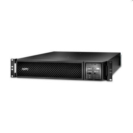 APC Smart-UPS SRT 3000VA (2700W)/ 2U/ RACK MOUNT/ ONLINE/ 230V/ LCD/ with Network Card (AP9631), SRT3000RMXLI-NC
