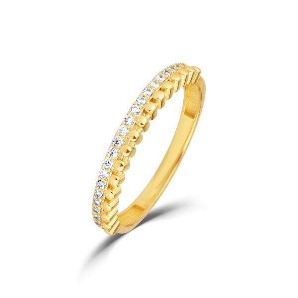 Prsten se syntetickými kameny 226-578-1268 50-1.40g