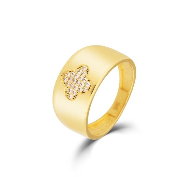 Prsten se syntetickými kameny 226-578-5107 55-2.95g