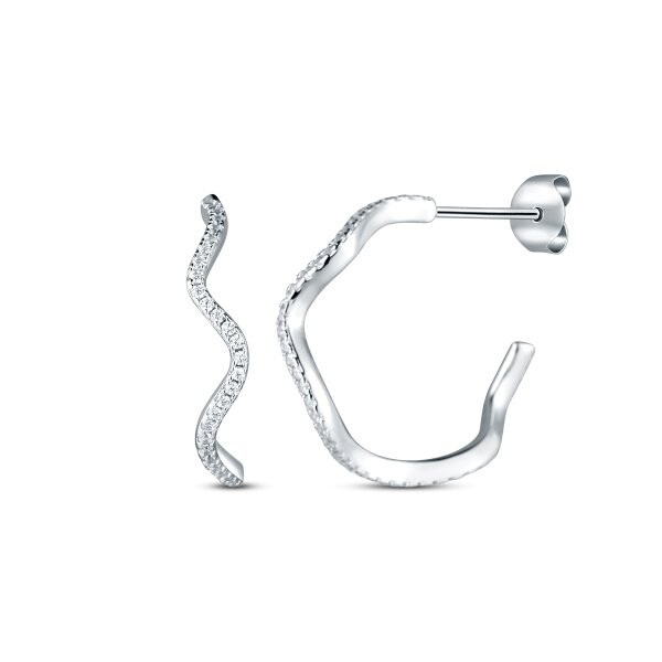 Náušnice se syntetickými kameny 136-391-002797-0000