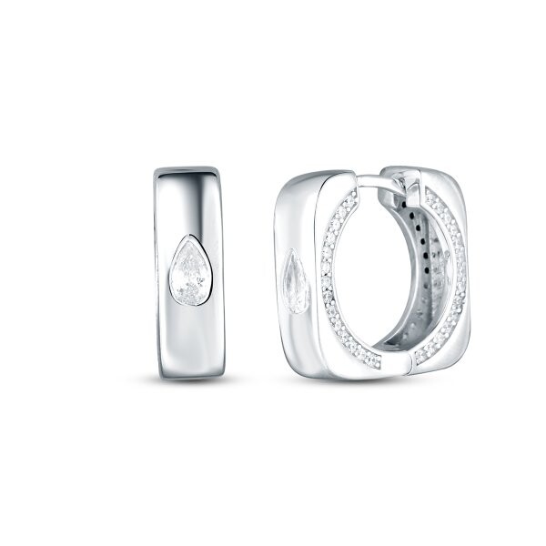 Náušnice se syntetickými kameny 136-391-002713-0000