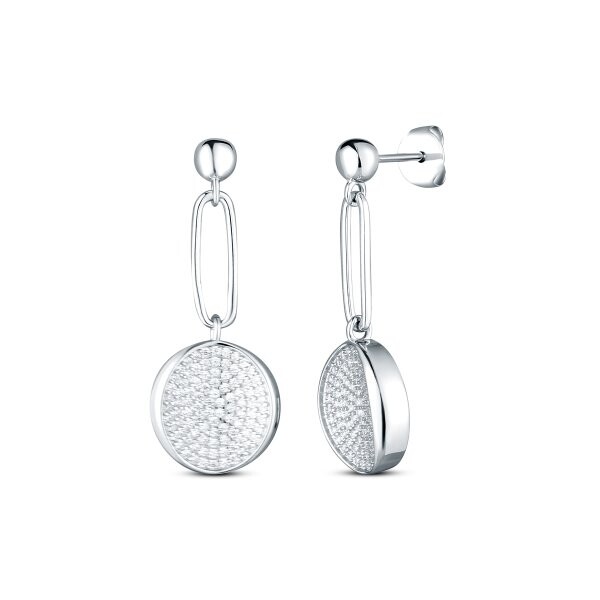 Náušnice se syntetickými kameny 136-391-002792-0000