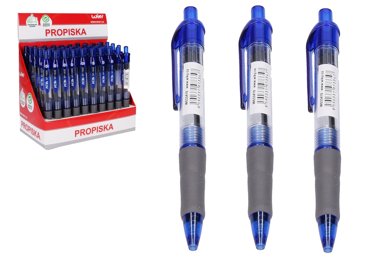 Propiska (modrá náplň) 0.7mm