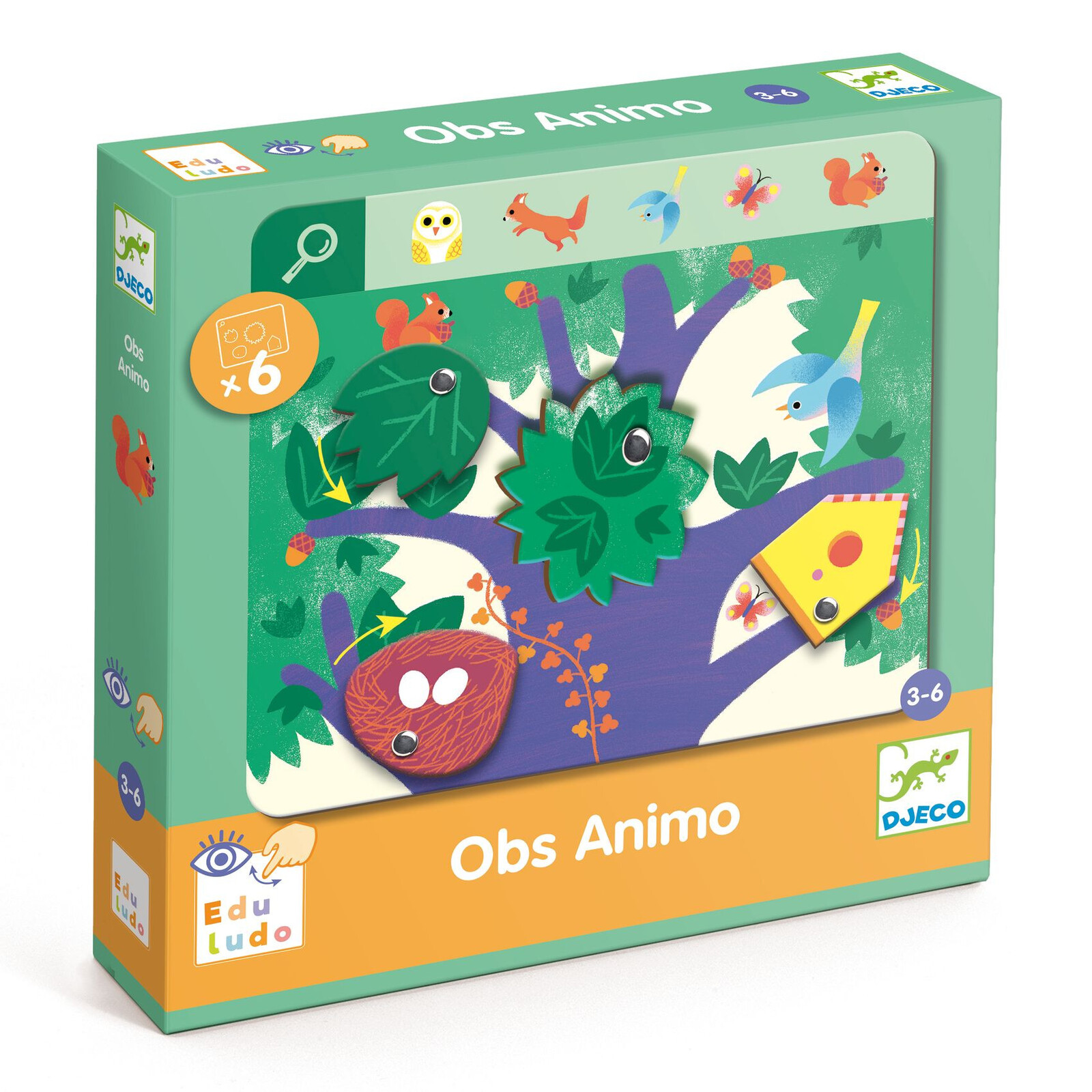 Eduludo - Interaktivni hra hledej a najdi - Zvířátka