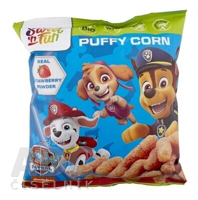 HERO CZECH s.r.o. PUFFY CORN 50G PAW PATROL JAHODOVÉ CHRUMKY 50 g