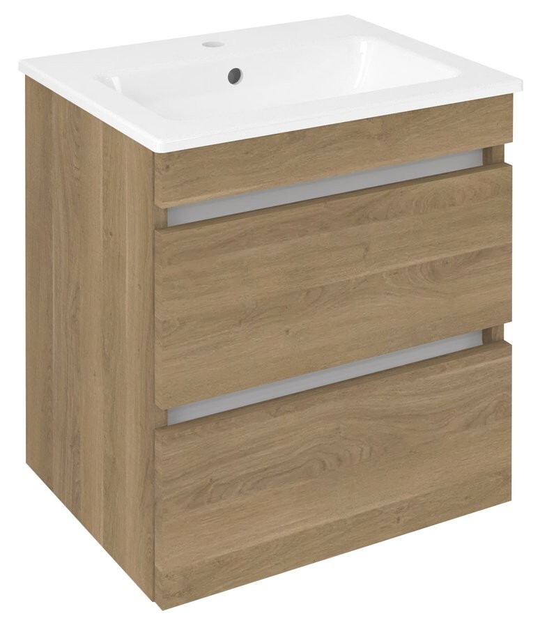 SAPHO EZARA umyvadlová skříňka 48x54x39cm, dub cuneo EZ492-2525