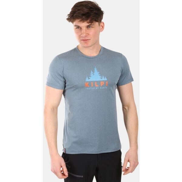 KILPI LISMAIN Pánské funkční tričko, tmavě modrá, velikost