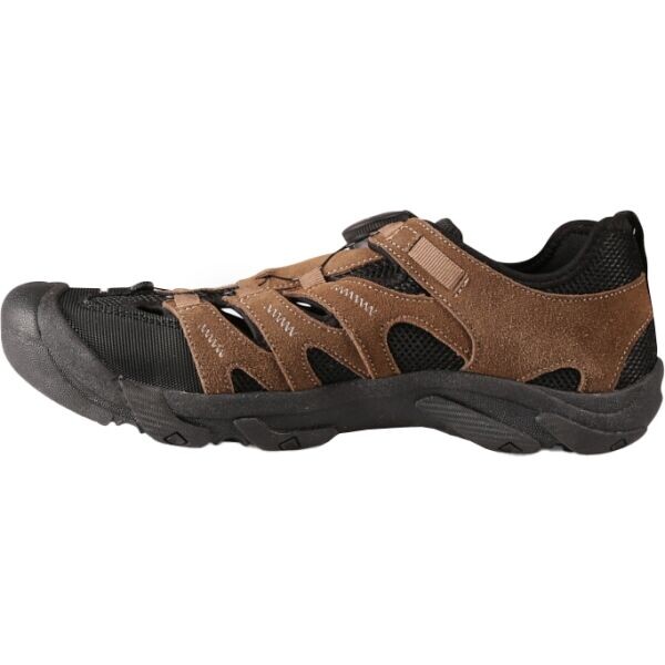 KILPI SANDRO Unisex turistické sandály, hnědá, velikost