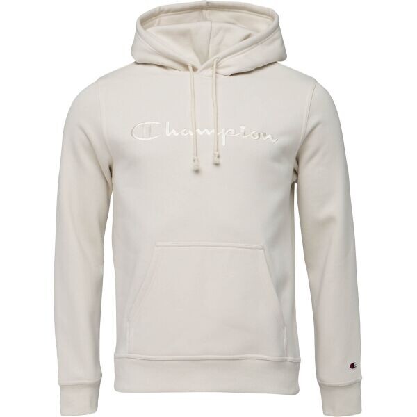 Champion HOODED Pánská mikina, béžová, velikost