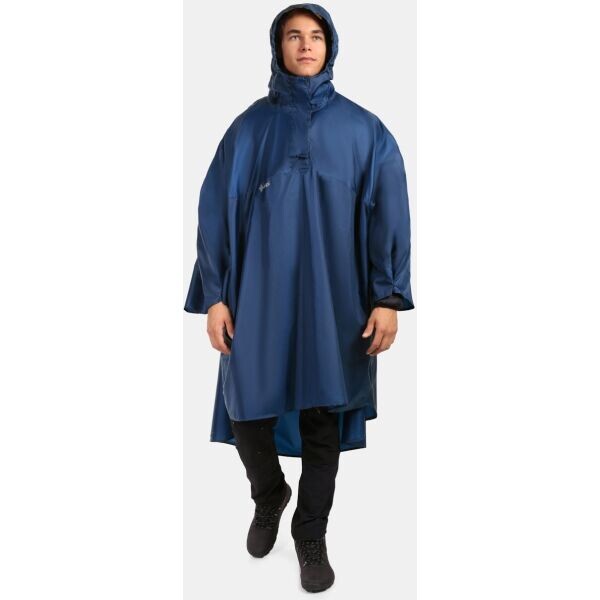 KILPI RAIT Unisex pláštěnka, tmavě modrá, velikost