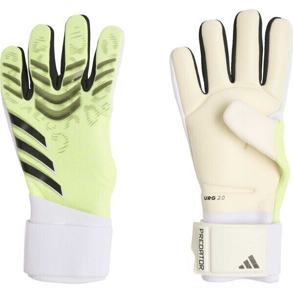 adidas PREDATOR COMPETITION Pánské brankářské rukavice, světle zelená, velikost