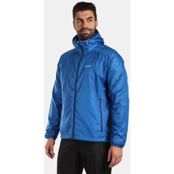 KILPI JALUU Turistická sbalitelná pláštěnka, modrá, velikost