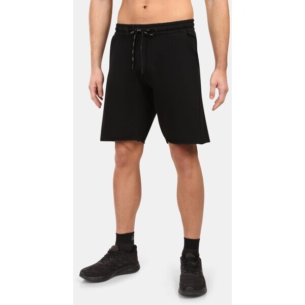 KILPI TUSCON Pánské bavlněné kraťasy, černá, velikost XXXL