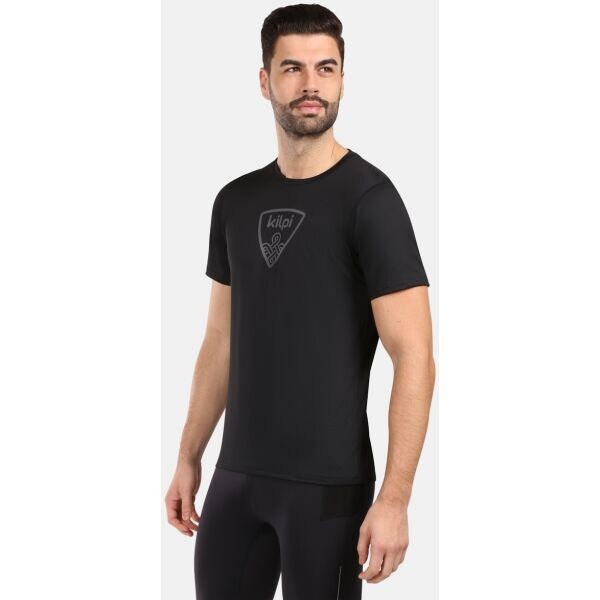 KILPI TODI Pánské funkční tričko, černá, velikost