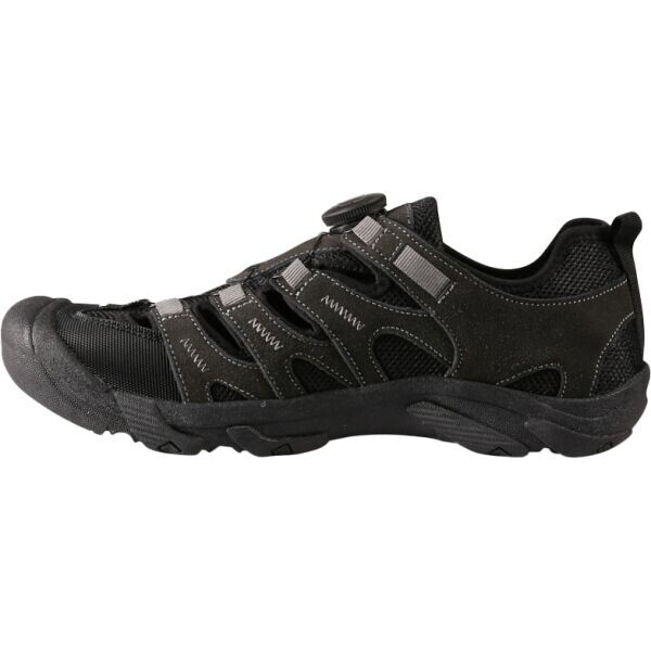 KILPI SANDRO Unisex turistické sandály, černá, velikost