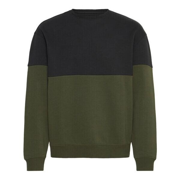 BLEND BHJUTAR Pánská mikina, khaki, velikost