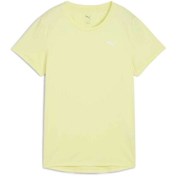 Puma W TAD ESSENTIAL CREW TEE Dámské sportovní triko, žlutá, velikost