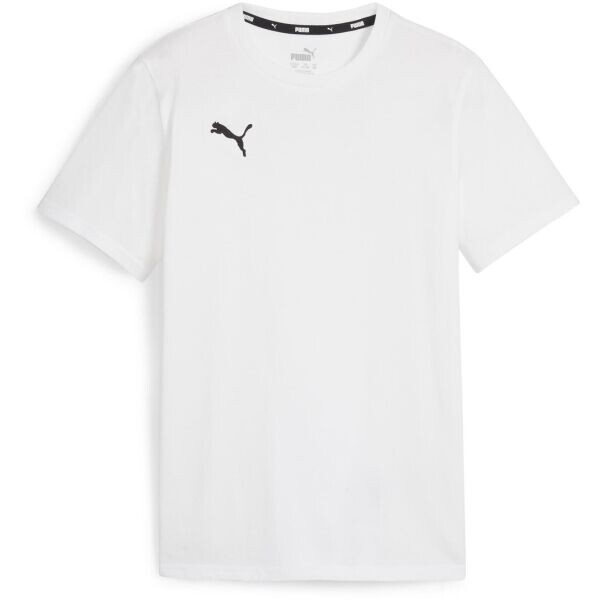 Puma TEAMGOAL CASUALS TEE JR Chlapecké sportovní triko, bílá, velikost