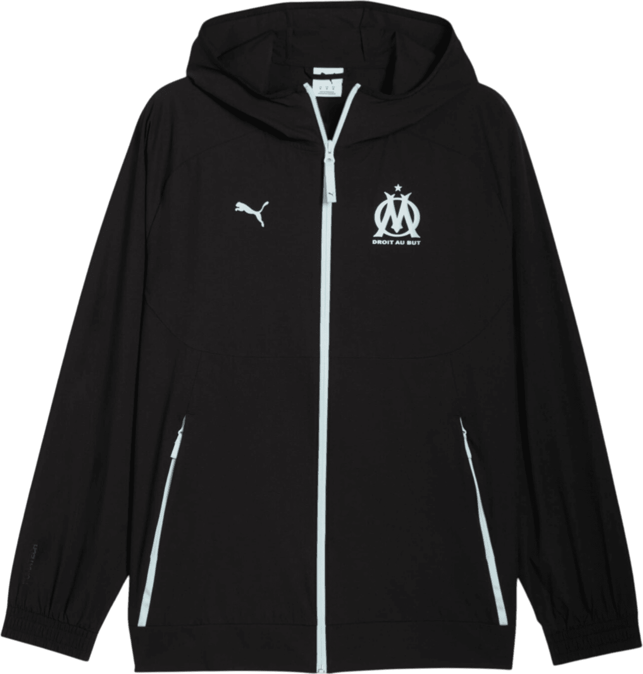 Bunda s kapucí Puma OM TECH Woven Jacket 2025/26