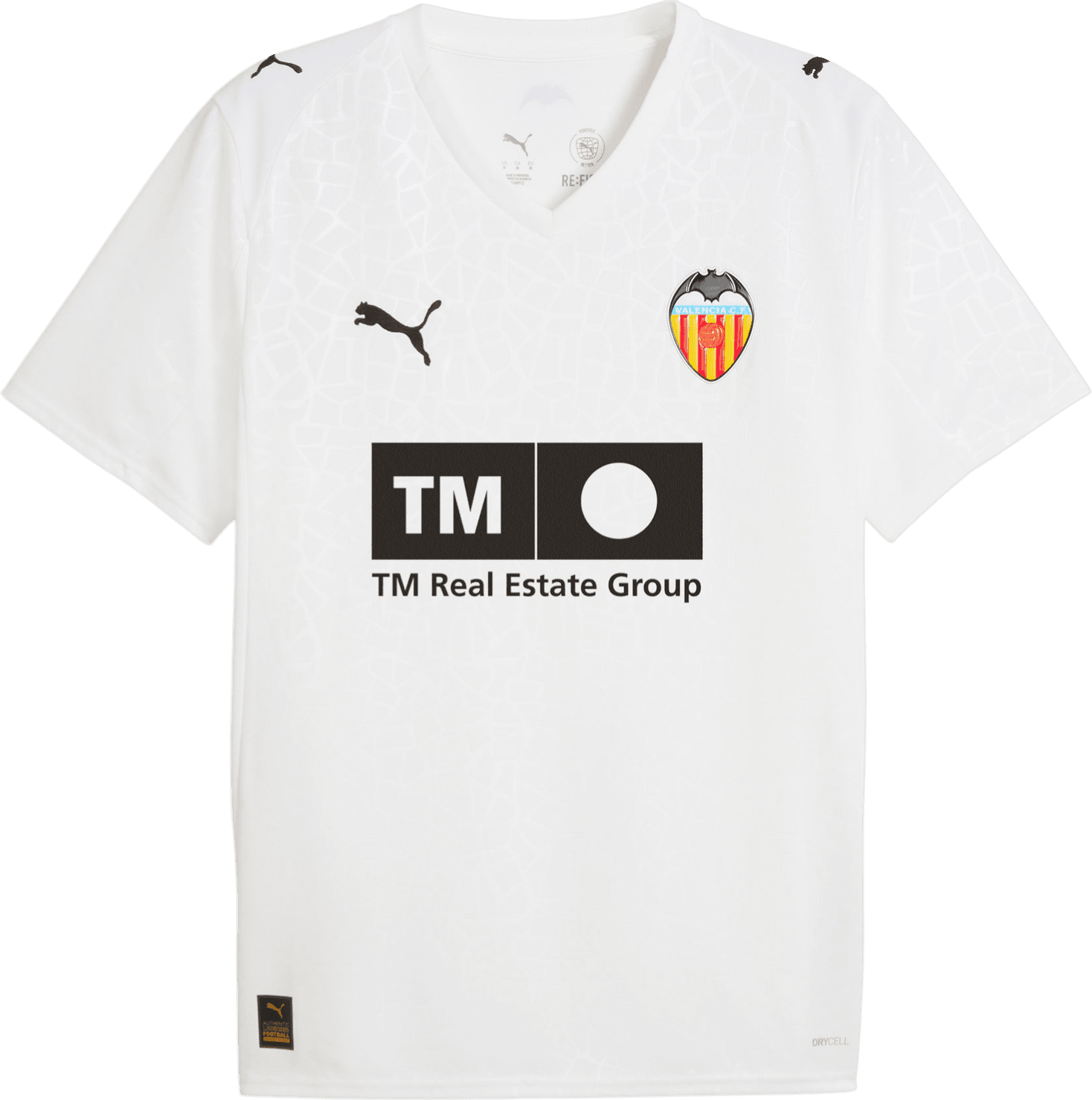 Dres Puma FC Valencia Home Jersey Replica w Sponsor 2025/26