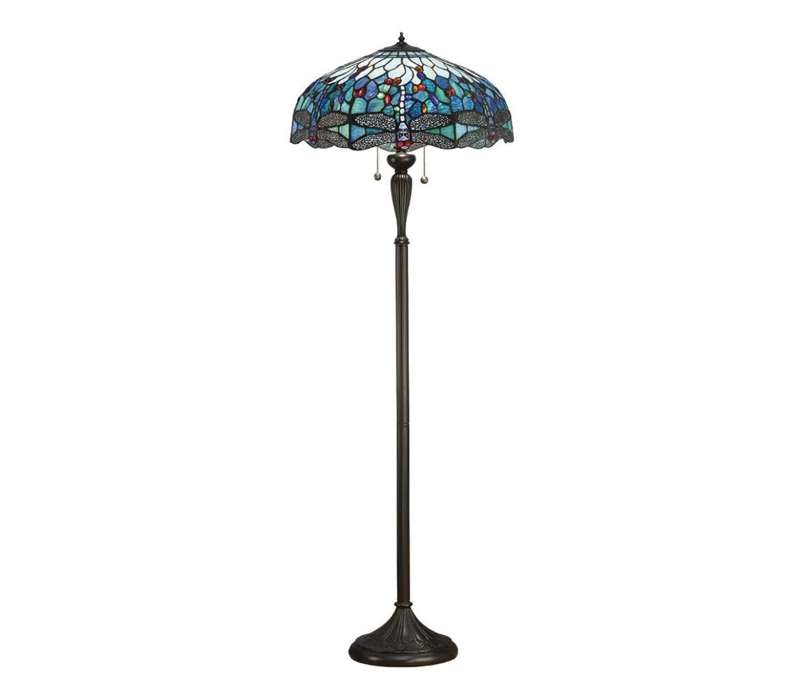 Endon Endon 64069 - Stojací lampa DRAGONFLY 2xE27/60W/230V pr. 50 cm