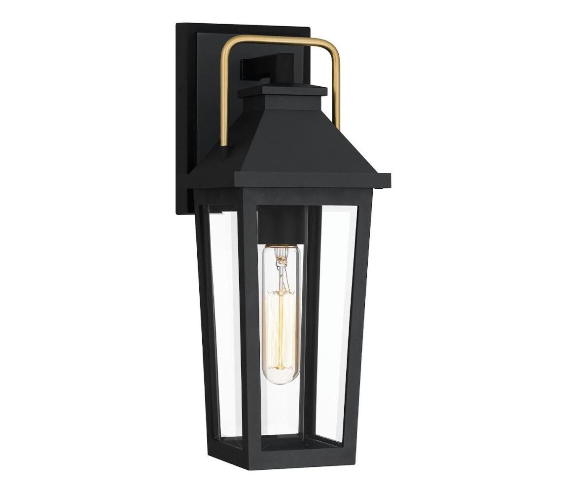 Elstead Quoizel QZ-BUCKLEY-S-MBK -Venkovní nástěnné svítidlo BUCKLEY 1xE27/40W/230V IP44