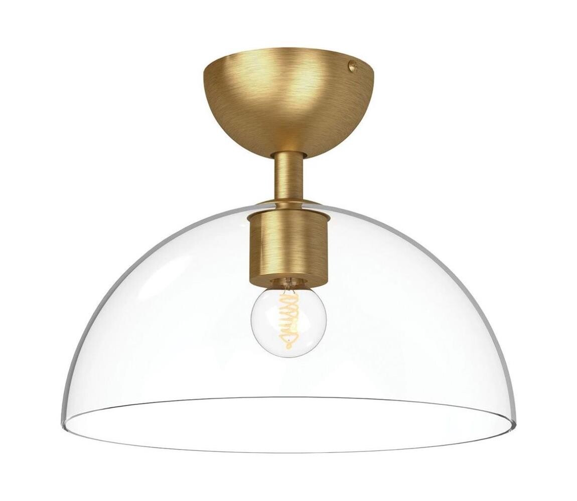 Elstead Alora Mood ALM-JUDE-SF-GD-CL-Strop. svítidlo JUDE 1xE27/60W/230V pr.30,5cm mosaz