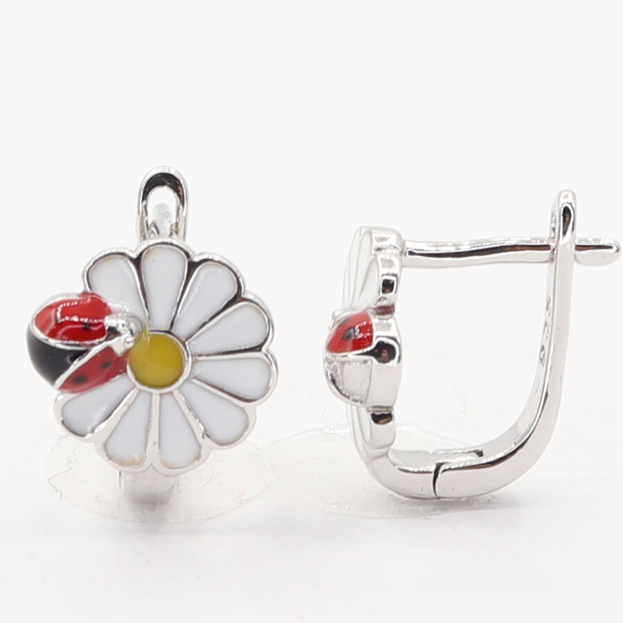 Stříbrné náušnice 113414