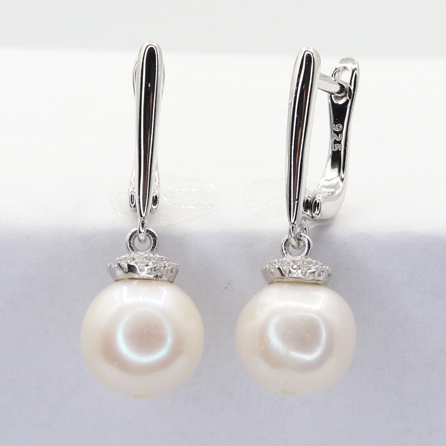 Stříbrné náušnice 113416