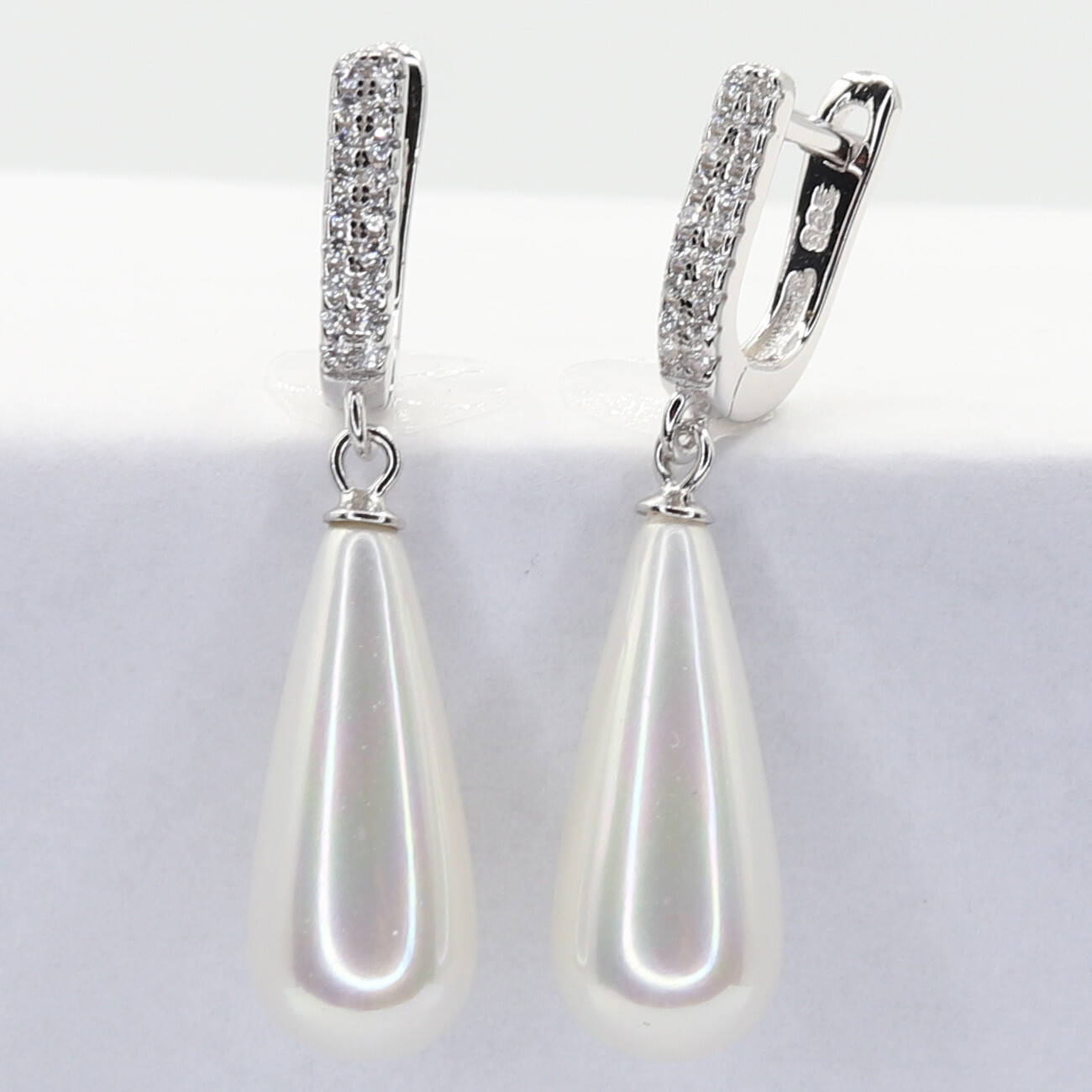 Stříbrné náušnice 113419