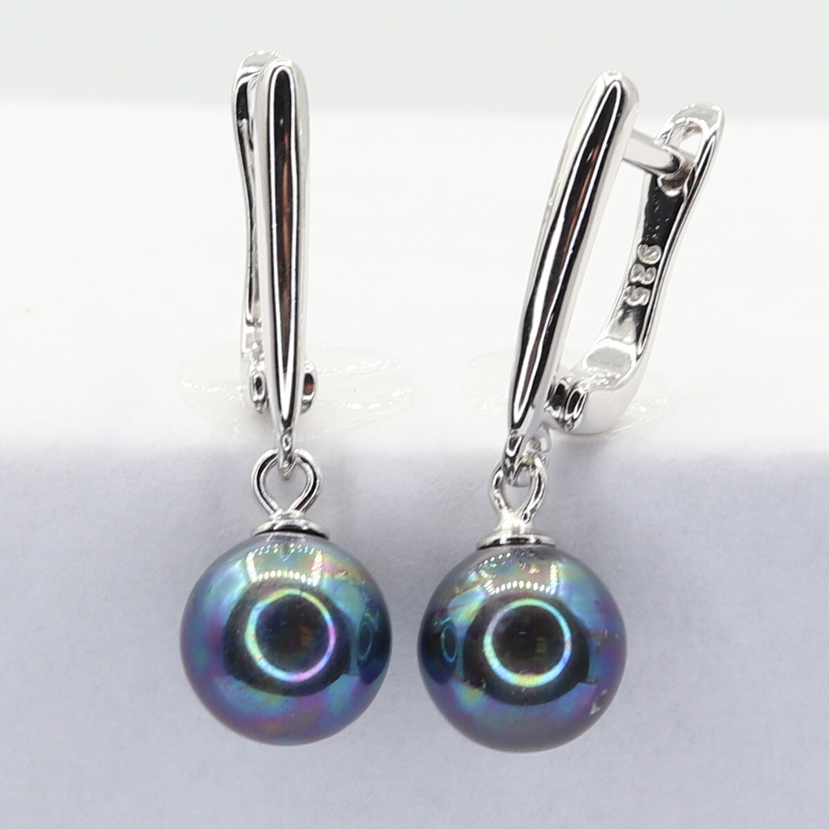 Stříbrné náušnice 113421