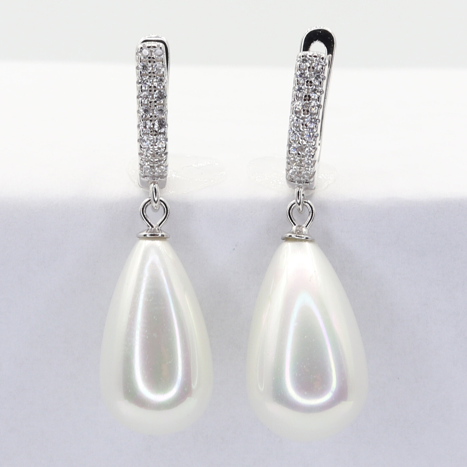 Stříbrné náušnice 113422