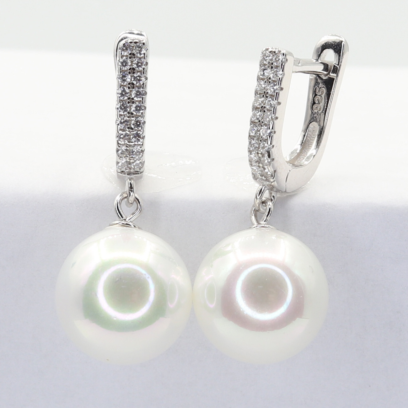 Stříbrné náušnice 113423