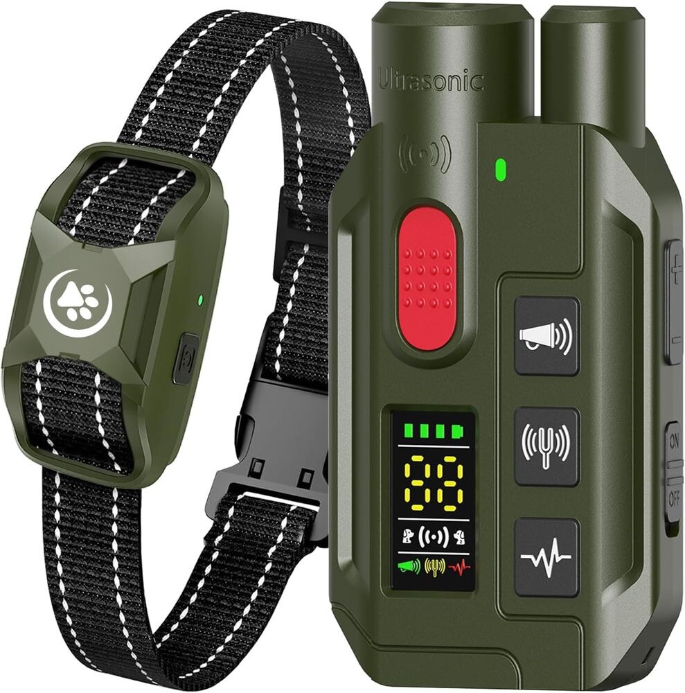 Reedog RS11 | Ultrazvukový výcvikový obojek pro psy 2 v 1 - pro 2 psy