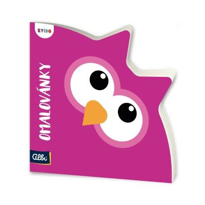 Tvarované omalovánky: Hroch - Kvído Albi