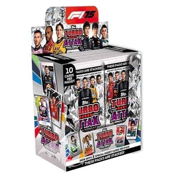 2025 Topps Turbo Attax F1 Formule 1 Booster Box