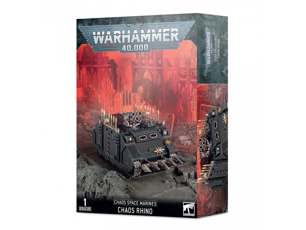 Games Workshop Warhammer 40000: Chaos Space Marines: Chaos Rhino
