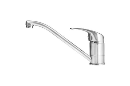 Extol Opera 83001M - dřezová stojánková baterie, matný chrom VYSTAVENÝ VZOREK - PÁKA BATERIE MÁ O NĚCO LESKLEJŠÍ POVRCH NEŽ TĚLO BATERIE - USPOKOJIVÝ STAV - BEZ ZÁRUKY NA POVRCHOVÉ VADY