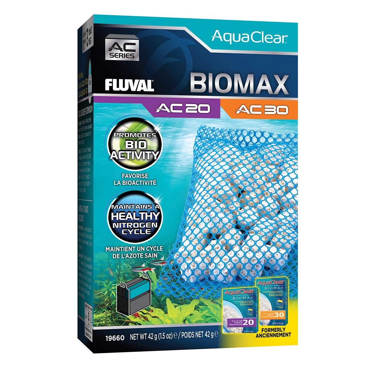 Fluval AquaClear BioMax filtrační vložka AC20/30