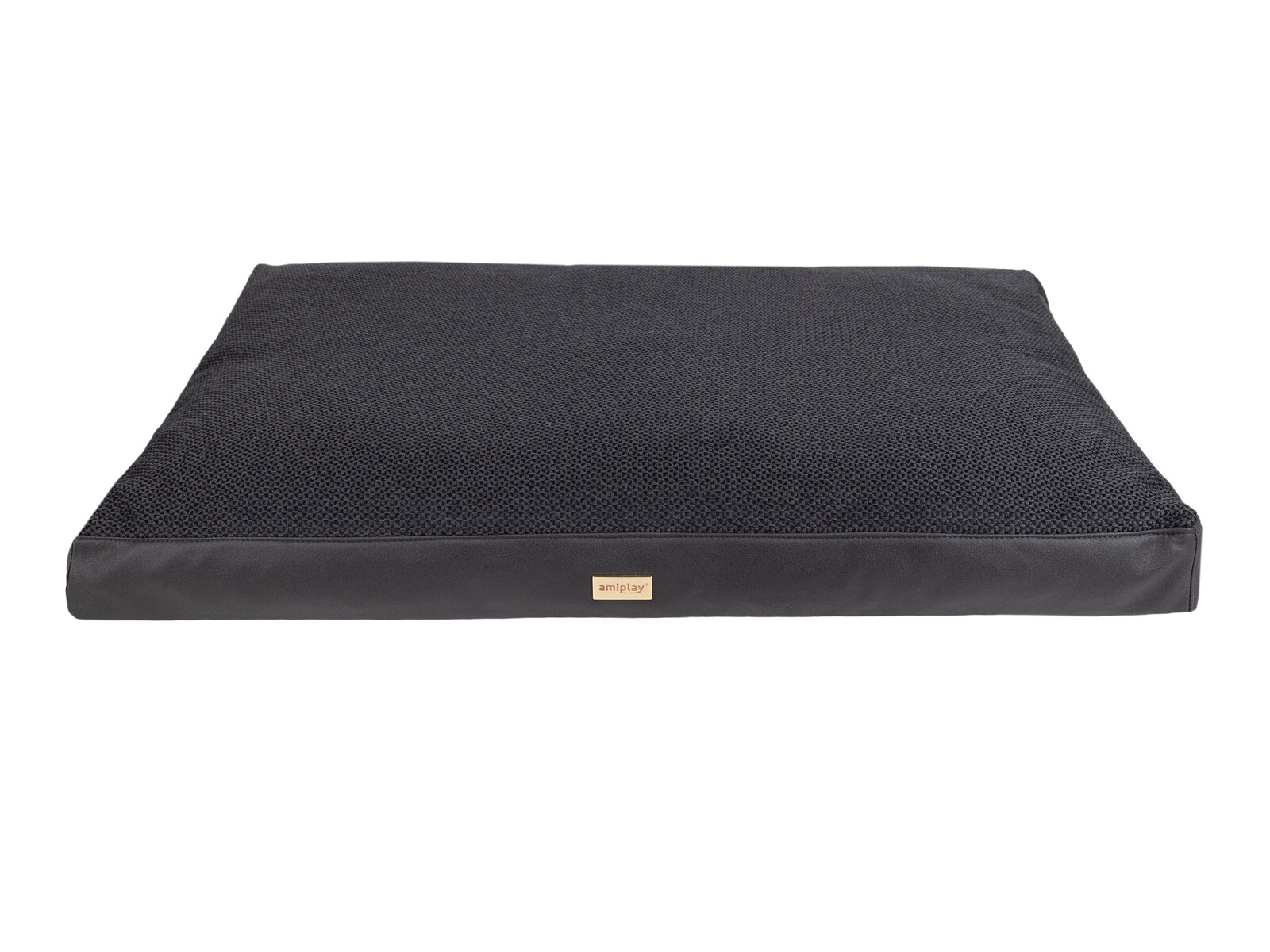 Matrace pro psy MILLY ZipClean černá velikost M, L, XL Rozměr: M - 62x46x6,5 cm