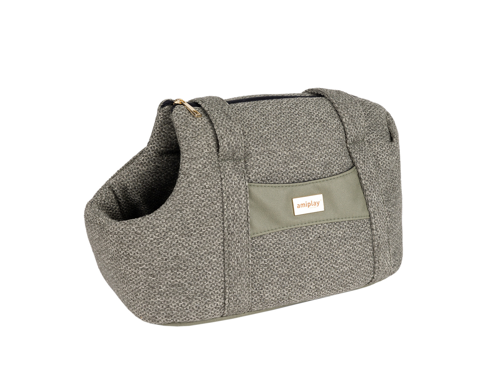 Přepravní taška pro psy MILLY zelená velikost S, L Rozměr: S - 35x21x24 cm