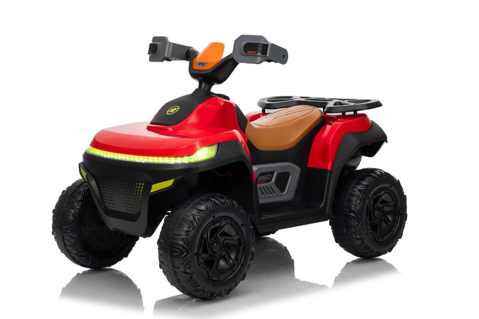Mamido Mamido Dětská elektrická čtyřkolka MAX HL5388 | Dálkové ovládání | EVA kola | 12V7Ah | červená