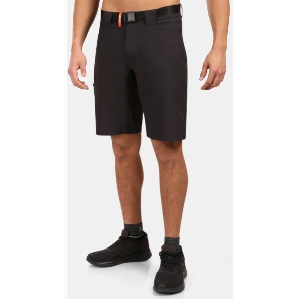 KILPI NAVIA Pánské outdoorové kraťasy, černá, velikost
